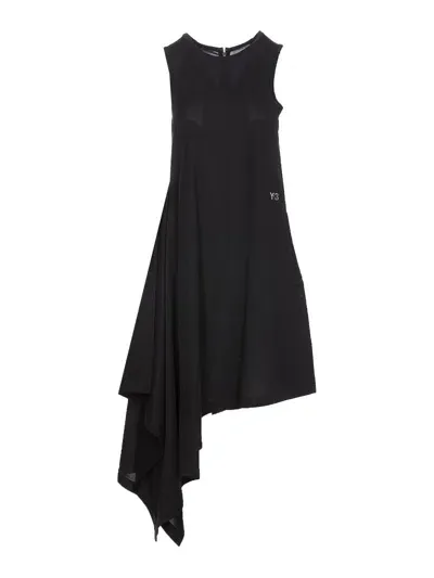 Y-3 Dresses In Black