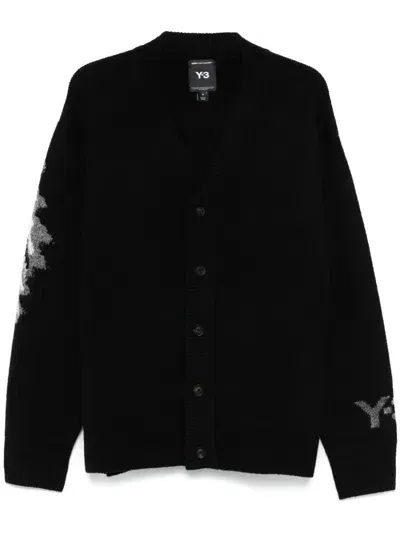 Y-3 X Adidas Knit Cardigan In Black