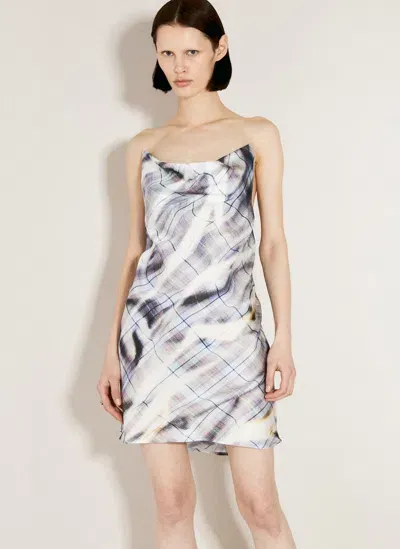 Y/project Invisible Strap Slip Dress In Multicolor