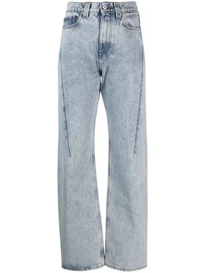 Y/project Straight-leg Denim Jeans In Blue