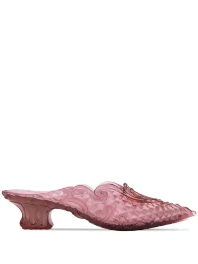 Y/project X Melissa 55mm Court Mules In Pink