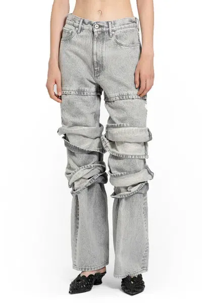 Y/project Woman Grey Jeans