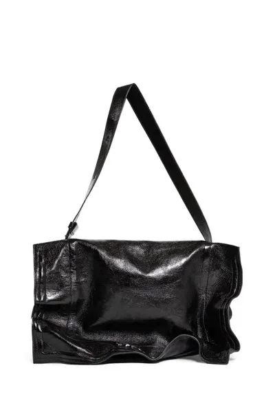 Y/project Woman Black Shoulder Bags