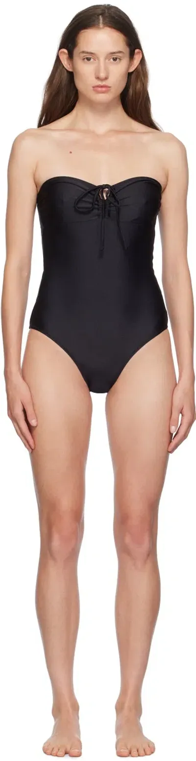 Yasmine Eslami Black Anna Swimsuit