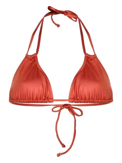 Yasmine Eslami Joana Bikini Top In Orange