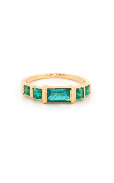 Yi Collection 18k Yellow Gold Emerald Ring In Green