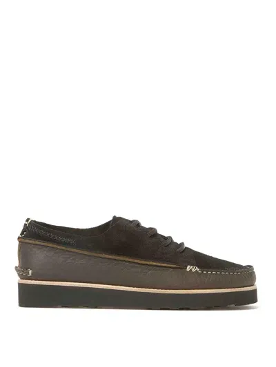 Yogi Black Loafers In Light Brown