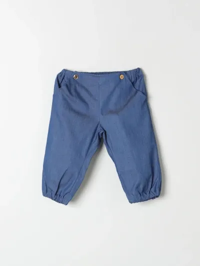 Young Versace Babies' Pants  Kids Color Blue