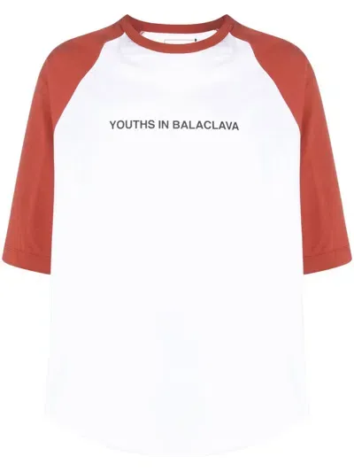 Youths In Balaclava Men Raglan T Shirt Knit In White