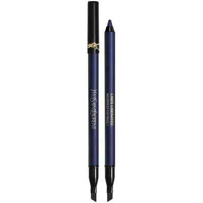 Ysl Yves Saint Laurent Lines Libeterated Eyeliner 1.2g (various Shades) - Unconditional Marine