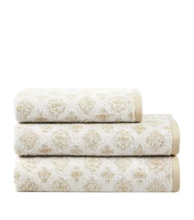 Yves Delorme Allure Hand Towel In Beige