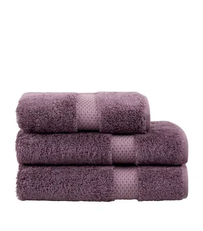 Yves Delorme Etoile Bath Towel In Purple