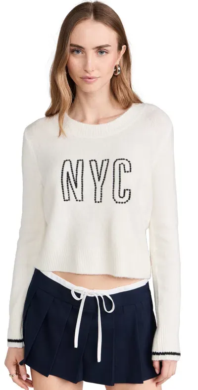 Z Supply Nyc Milan Sweater Sea Salt