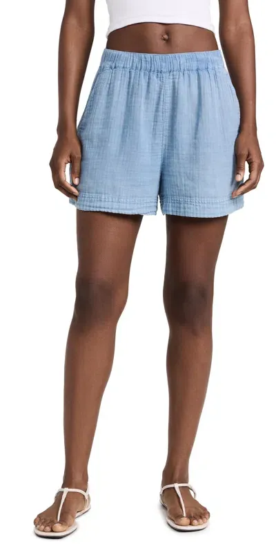 Z Supply Wave Skimmer Shorts Deep Indigo