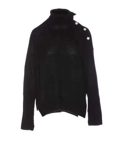 Zadig &amp; Voltaire Alma Ws Bijoux Sweater In Noir