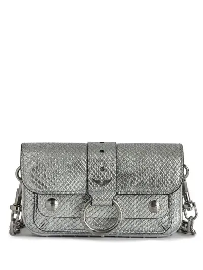 Zadig & Voltaire Kate Mini Bag In Silver