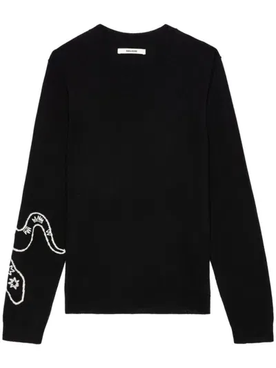 Zadig & Voltaire Kennedy Jumper In Noir