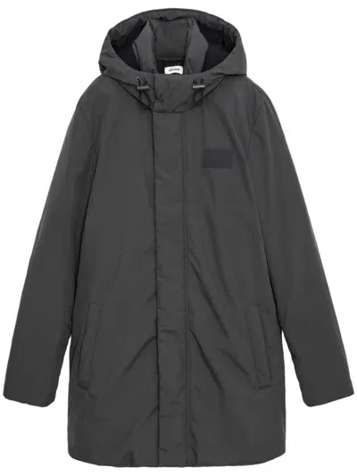 Zadig & Voltaire Kobel Tech Coat In Grey