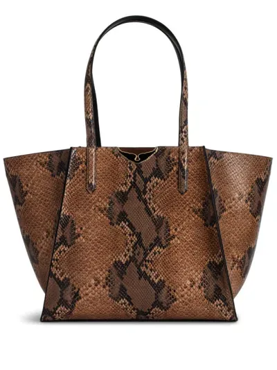 Zadig & Voltaire Le Borderline Tote Bag In Brown