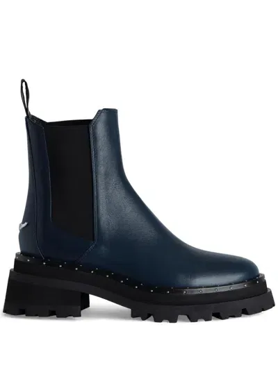 Zadig & Voltaire Ride Boots In Silent