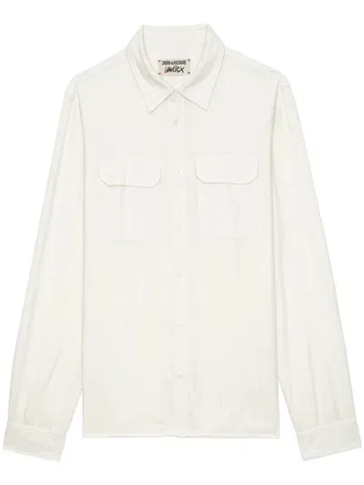 Zadig & Voltaire Stan Shirt In White