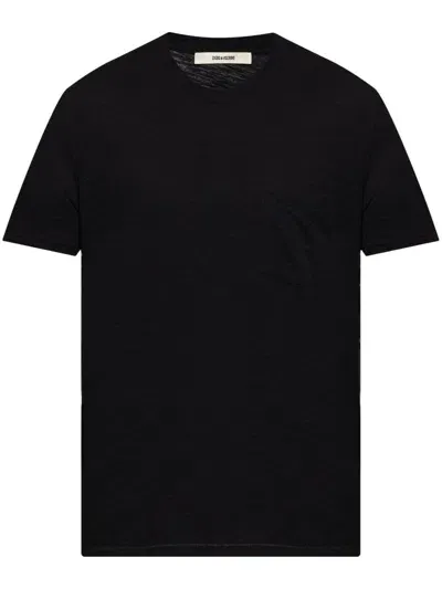 Zadig & Voltaire Stockholm T-shirt In Black