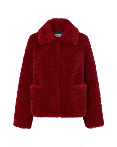 Zadig & Voltaire Fred Jacket In Red