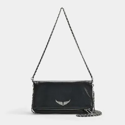 Zadig & Voltaire Zadig&voltaire Rock Hobo Bag In Black