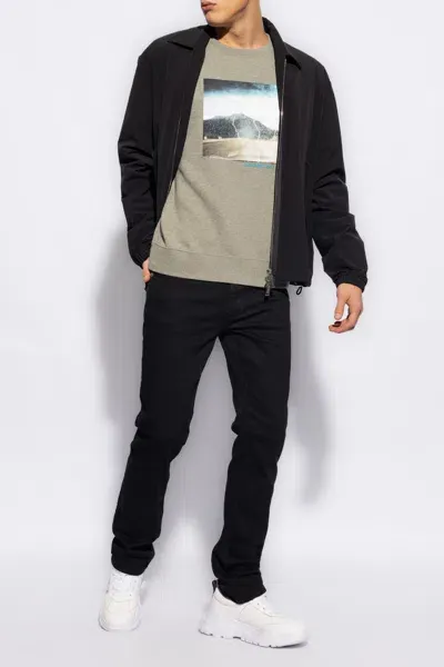 Zadig & Voltaire Simba Mountain Photograph-print Sweatshirt In Trellis