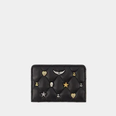 Zadig & Voltaire Small Leather Goods In Black