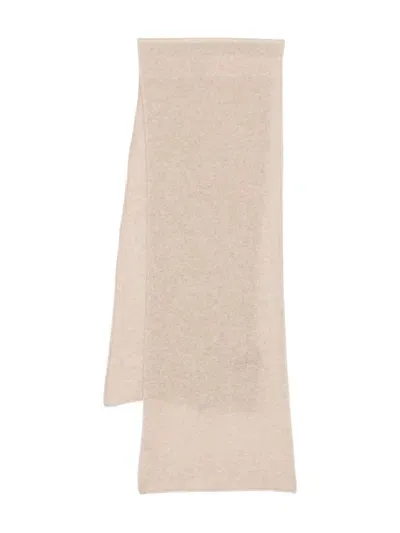 Zanone Cashmere Scarf In Neutrals