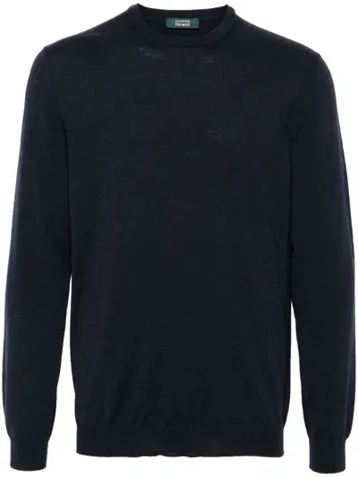 Zanone Sweater  Men Color Blue In Blau