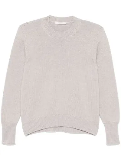 Zanone Virgin Wool Sweater In Nude & Neutrals