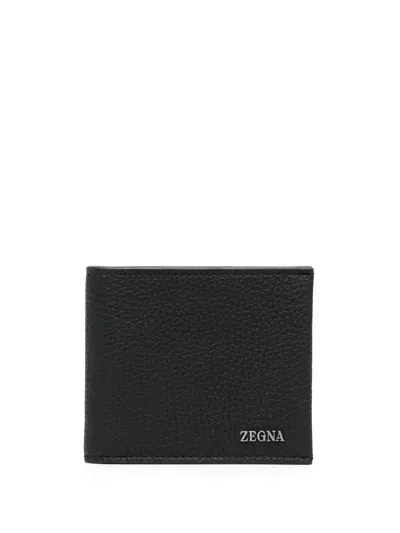 Zegna Luxury Leisurewear Billfold 8cc Accessories In Ner