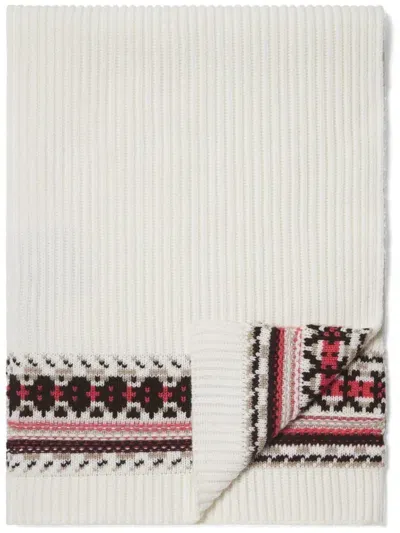 Zegna Oasi Scarf In White