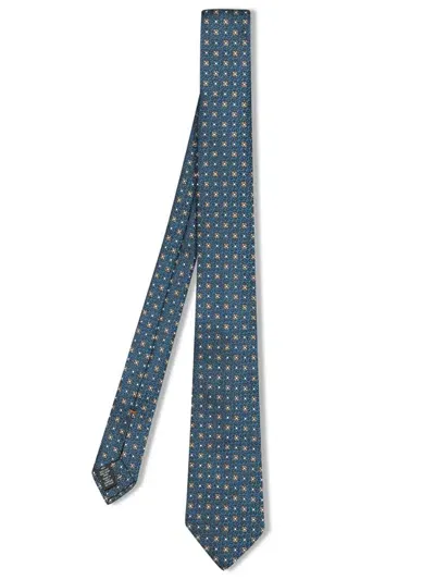 Zegna Ties In Blue