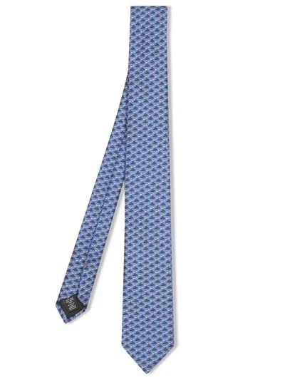 Zegna Ties In Blue