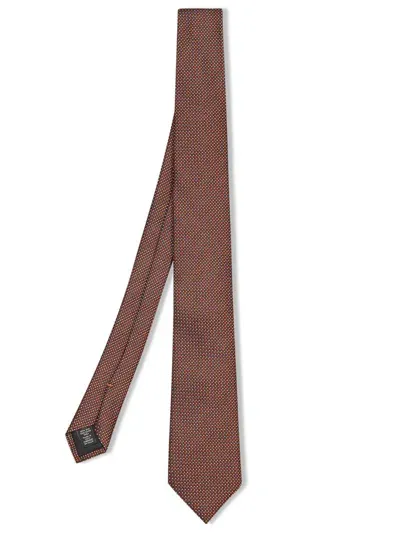 Zegna Ties In Brown