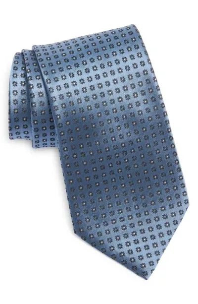 Zegna Ties Cento Fili Silk Jacquard Tie In Lightblue