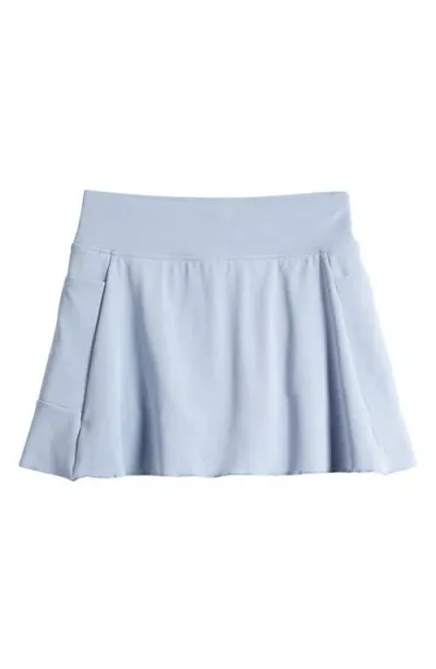 Zella Girl Kids' Ace It Pocket Skort In Blue Zen