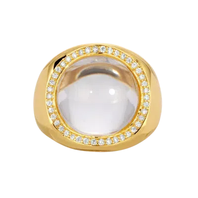 Zepplin The Label Clara Ring In Gold