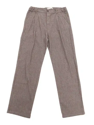 Zhoe & Tobiah Kids' Boy Pants In Brown