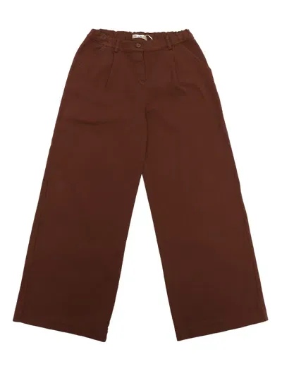 Zhoe & Tobiah Kids' Girl Pants In Brown