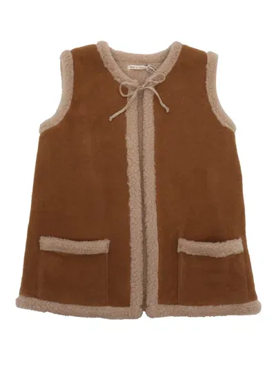 Zhoe & Tobiah Vest In Brown