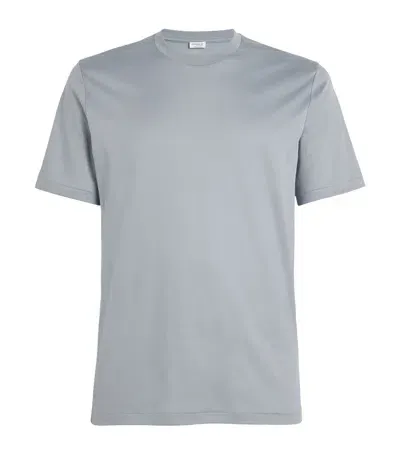 Zimmerli Cotton Sea Island T-shirt In Blue