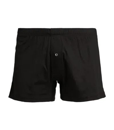 Zimmerli Sea Island Boxer Briefs In Black