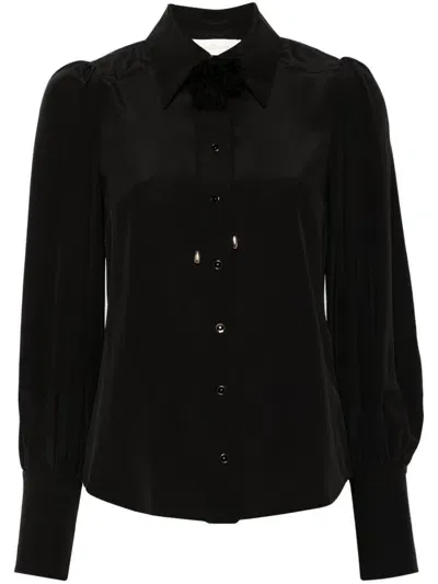 Zimmermann Blouson Shirt In Black