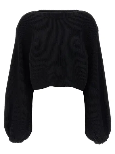 Zimmermann Illustration Billow Sweater In Black