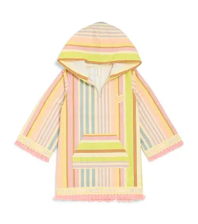 Zimmermann Kids' Striped Halliday Cover-up In Multi