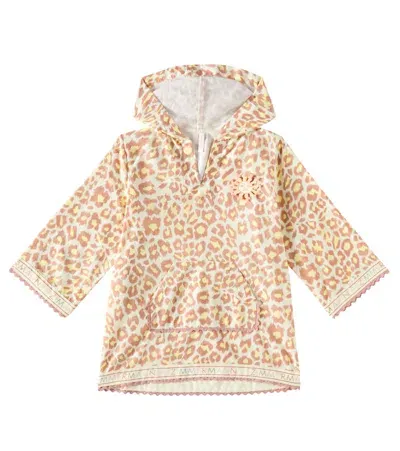 Zimmermann Kids' Wylie Printed Cotton Dress In Multicoloured